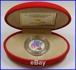 2003 Canada $5 Good Fortune Silver Maple Leaf Hologram Coin with Box & COA