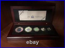 2003 Canada Hologram Fractional Maple Leaf Fine Silver Coin Set, RCM