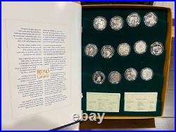 2003 Festivals Of Canada 13 Silver 50 Cents Coins Set With Box