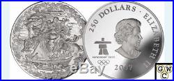 2007 1-Kilo Silver Coin Early Canada. 9999 Fine (12070)