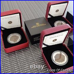 2007-2010 Canada $4 5 Coin Full Dinosaur Collection Fine Silver #coinsofcanada