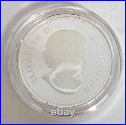 2009 AUTUMN SHOWERS CRYSTAL RAINDROP PROOF $20 FINE SILVER COIN WithCOA 1465/10000