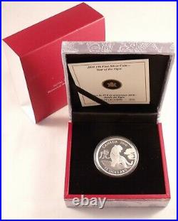 2010 Canada $15 Year of the Tiger Fine Silver Coin