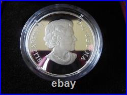 2011 Canada $20 Tulip With Venetian Glass Ladybug. 9999 Fine Silver Coin