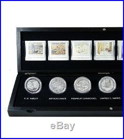 2012-2013 $20 Group of Seven 7-Coin Fine Silver Set in Case Royal Canadian Mint