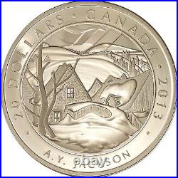 2012 2013 Canada $20 Fine Silver 7-Coin Set The Group of Seven