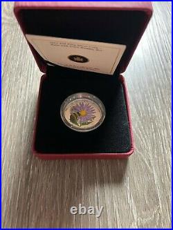 2012 $20 Canada Fine Silver Aster and Bumble bee coin