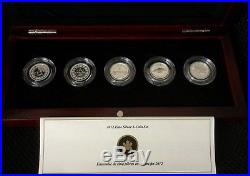 2012 Canada 9999 Silver 5 Coin Set Farewell to the Penny