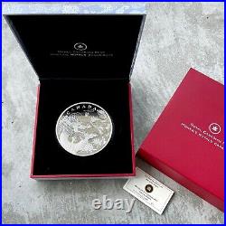 2012 Canada Kilo. 9999 Fine Silver Coin $250 Year of the Dragon