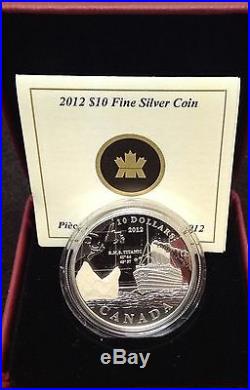 2012 Canada RMS Titanic $10 Silver Coin