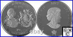 2012 Kilo'George III War of 1812 Medal' $250 Silver Coin. 9999 Fine (13015)