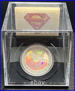 2013 Canada $20 1oz Fine silver coin Superman 75th Anniversary Metropolis, RCM