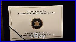 2013 Canada $250 1kg Silver Coin 250th Anniversary of the Seven Years War