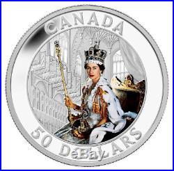 2013 Canada $50 Fine Silver Coin 5 oz. Queen's Coronation
