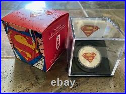 2013 Canadian Mint $20 Fine Silver Coin 75th Anniversary of Superman The Shield