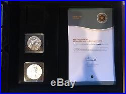 2013 Fabulous 15 Famous Silver Coins Bullion 1 Oz Canada Set RCM with COA F15