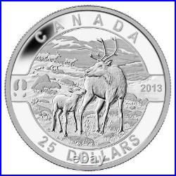 2013 O Canada $25 Fine Silver 5-Coin Set