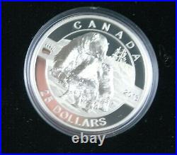 2013 O Canada Pure Silver Set Five $25 Coins In Presentation Case