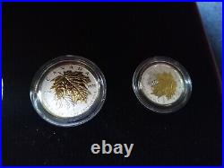 2014 Canada Fine Silver Maple Leaf Fractional Coin Set