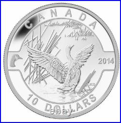 2014 O Canada 10 x $10 pure silver coin set Gorgeous! In original box