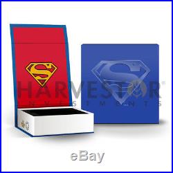 2014 Superman Iconic Comic Book Cover 1 Oz. Silver Coin $20 Superman Annual