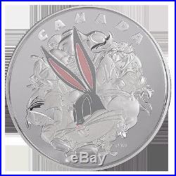 2015 $250 Canada Looney Tunes Ensemble Cast 99.99% 1kg silver coin- RCM