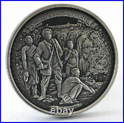 2015 $5 Journeys of Discovery David Livingstone 2 oz Pure Silver Coin