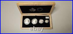 2015 Bald Eagle Fractional Proof 9999 Silver 4 Coin Set $2, $3, $4, $5 Coa