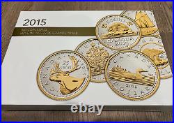 2015 Big Coin Series Fine Silver 5oz 6-Coin Set withCollector Box