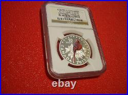 2015 CANADA $10 Colorful Songbirds Cardinal Fine Silver Coin NGC PF 70 UC