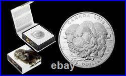 2015 Canada $100 Pure Silver Coin The Muskox