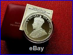 2015 Canada 100th Anniversary Flanders $50 Dollars 5 Oz. 9999 silver Color coin