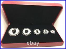 2015 Canada Fine Silver Coin Fractional Set The Maple Leaf