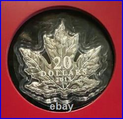 2015 Canadian $20 Fine Silver Coin The Canadian Maple Leaf (1243)