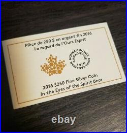2016 $250 Silver Coin 1kg / 1000g. 9999 Tax Exempt