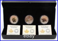 2016 Canada $10 Fine Silver Coin Day of The Dinosaurs 3 Coin Set
