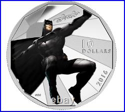 2016 Canada 1/2 oz Silver $10 Batman v Superman Dawn of Justice ALL 4 coins