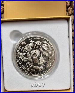 2016 Canada $200 Pure Silver Coin Canada's Vast Prairies