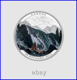 2016 Canada $20 1 oz Silver Landscape Illusion 5 Coin Set #coinsofcanada