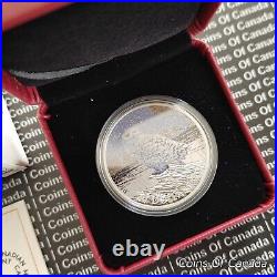 2016 Canada $20 Fine Silver Coin Snowy Owl 1 oz Colour #coinsofcanada