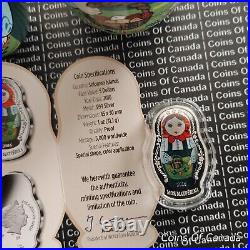 2016 Canada Soloman Islands $5 Matryoshka Doll Fine Silver Coin #coinsofcanada