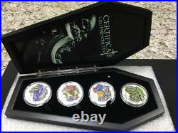 2016 Coin From The Crypt 4 Coin Silver Proof Set