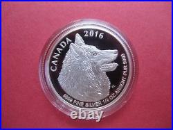 2016 Fine Silver Fractional Set The Wolf (4 coins)