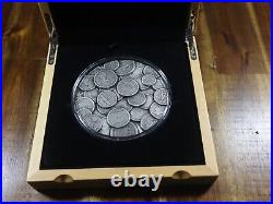 2017 $250 Proof 1kg Fine Silver The Canadian Coin Collection Coa