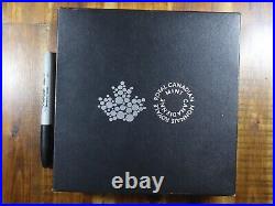 2017 $250 Proof 1kg Fine Silver The Canadian Coin Collection Coa