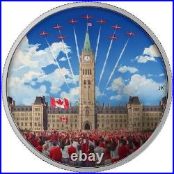 2017 $30 Fine Silver Coin Celebrating Canada Day