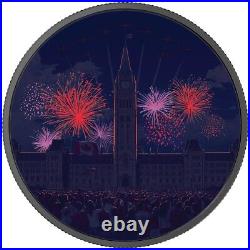 2017 $30 Fine Silver Coin Celebrating Canada Day