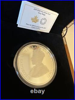 2017 Canada 10 oz. Pure Silver $100 Coin Vimy Ridge