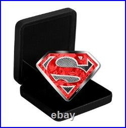 2017 Canada 10 oz. Pure Silver Coin $100 DC Comics Superman's Shield #87/1500