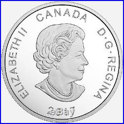 2017 Canada $20 Fine Silver Coin Glistening North Polar Bear